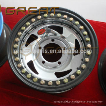 Alta qualidade SUV Rim 15x7,15x8x15x9,16x7,16x10 4x4 roda para venda quente